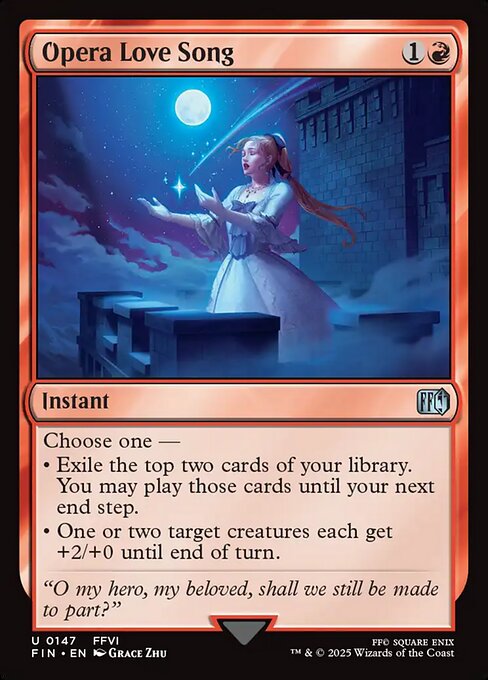 Opera Love Song // Final Fantasy // FIN 147
