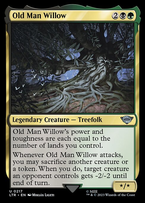 Old Man Willow // The Lord of the Rings: Tales of Middle-earth // LTR 217