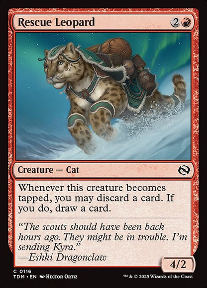 Rescue Leopard // Tarkir: Dragonstorm // TDM 116