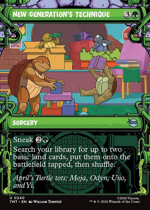 New Generation's Technique // MTG // TMT 240