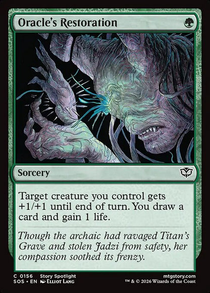 Oracle's Restoration // Secrets of Strixhaven // SOS 156