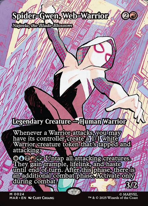 Najeela, the Blade-Blossom // Marvel Universe // MAR 24