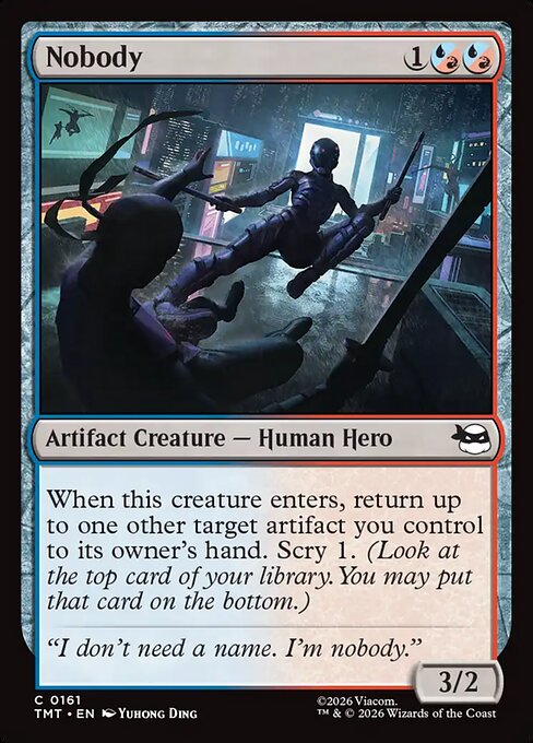 Nobody // MTG // TMT 161