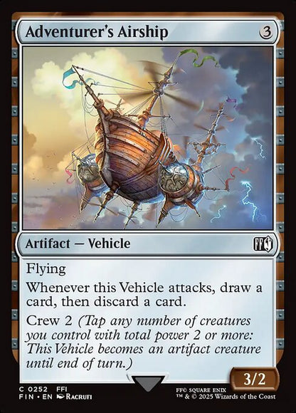 Adventurer's Airship // Final Fantasy // FIN 252