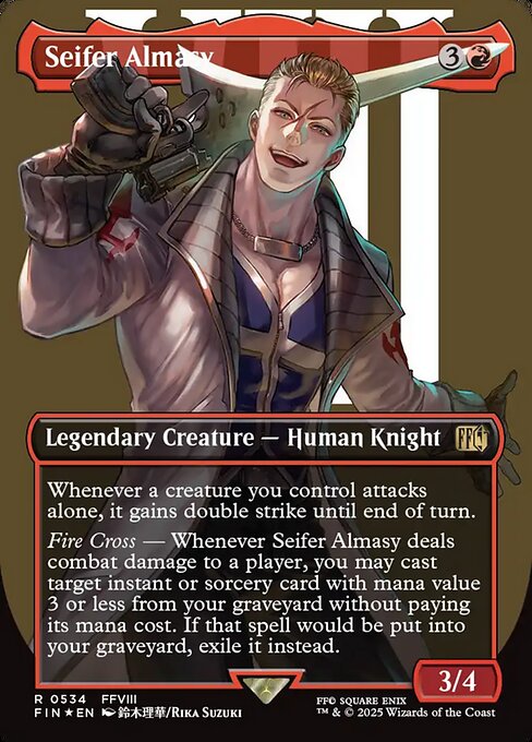 Seifer Almasy // Final Fantasy // FIN 534