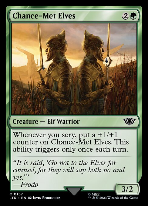 Chance-Met Elves // The Lord of the Rings: Tales of Middle-earth // LTR 157