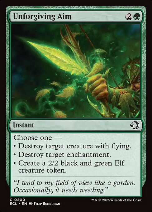 Unforgiving Aim // Lorwyn Eclipsed // ECL 200