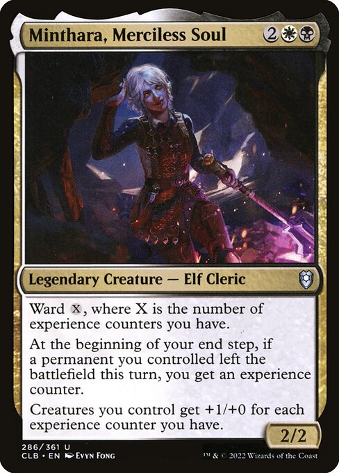 Minthara, Merciless Soul // Commander Legends: Battle for Baldur's Gate // CLB 286