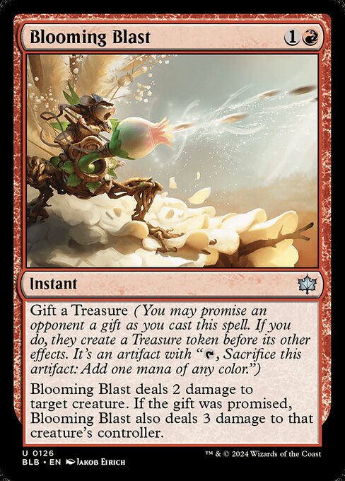 Blooming Blast // Bloomburrow // BLB 126