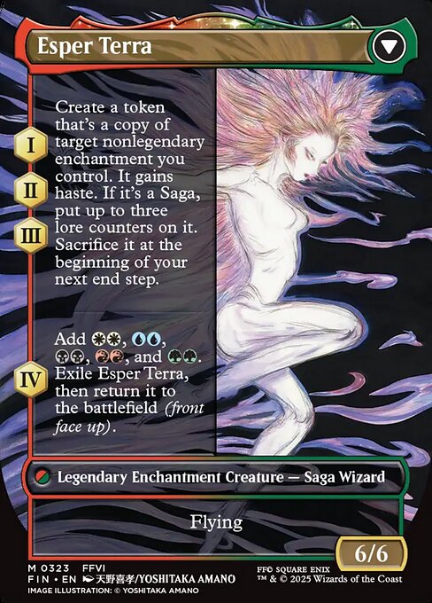 Terra, Magical Adept // Esper Terra // Final Fantasy // FIN 323