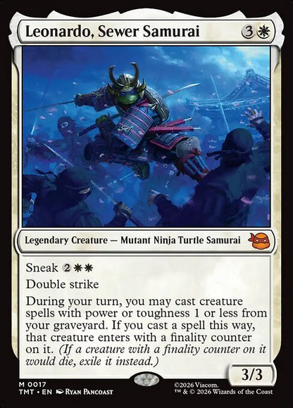 Leonardo, Sewer Samurai // Teenage Mutant Ninja Turtles // TMT 17
