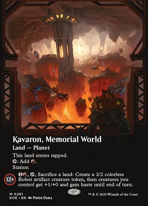 Kavaron, Memorial World // Edge of Eternities // EOE 281