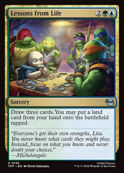 Lessons from Life // Teenage Mutant Ninja Turtles // TMT 155