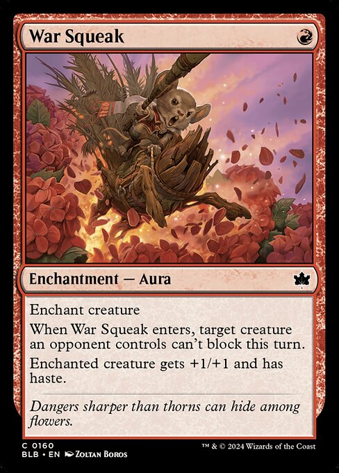 War Squeak // Bloomburrow // BLB 160