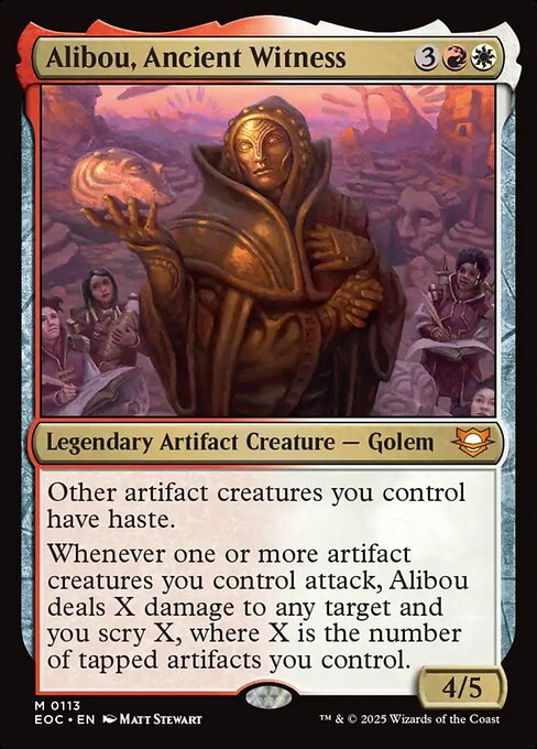 Alibou, Ancient Witness // Edge of Eternities Commander // EOC 113
