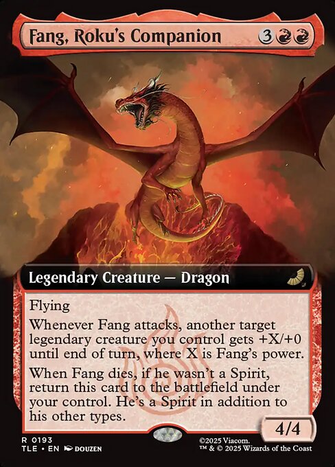 Fang, Roku's Companion // Avatar: The Last Airbender Eternal // TLE 193