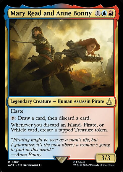 Mary Read and Anne Bonny // Assassin's Creed // ACR 61