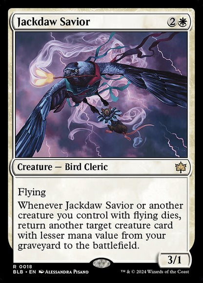 Jackdaw Savior // Bloomburrow // BLB 18