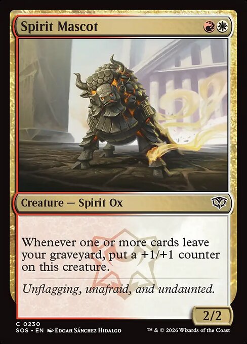 Spirit Mascot // Secrets of Strixhaven // SOS 230