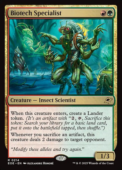 Biotech Specialist // Edge of Eternities // EOE 214