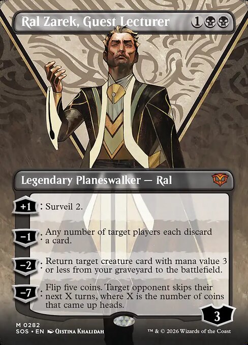 Ral Zarek, Guest Lecturer // Secrets of Strixhaven // SOS 282