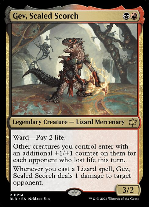 Gev, Scaled Scorch // Bloomburrow // BLB 214