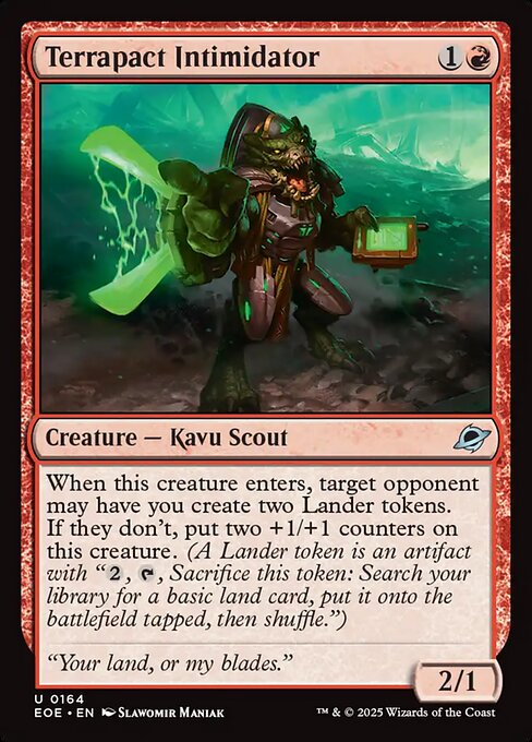Terrapact Intimidator // Edge of Eternities // EOE 164