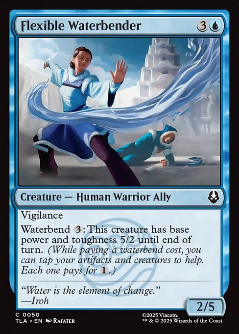 Flexible Waterbender // Avatar: The Last Airbender // TLA 50