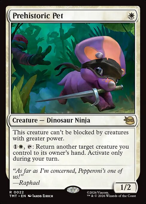 Prehistoric Pet // Teenage Mutant Ninja Turtles // TMT 22