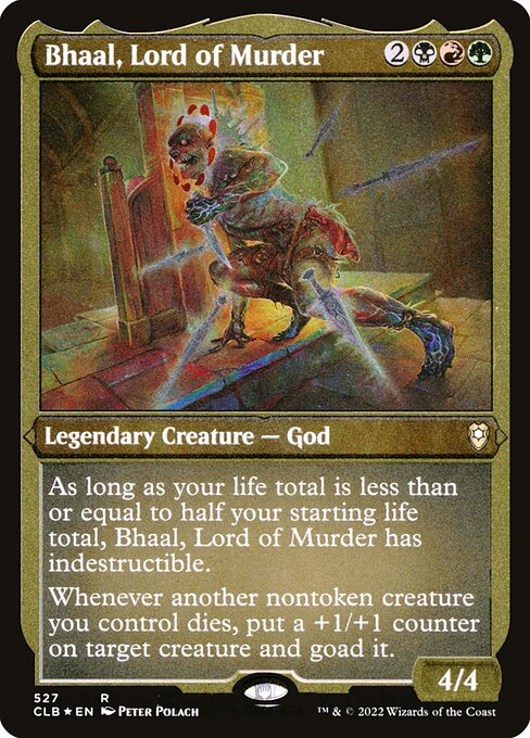 Bhaal, Lord of Murder // Commander Legends: Battle for Baldur's Gate // CLB 527