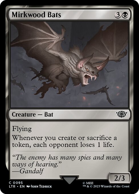 Mirkwood Bats // The Lord of the Rings: Tales of Middle-earth // LTR 95