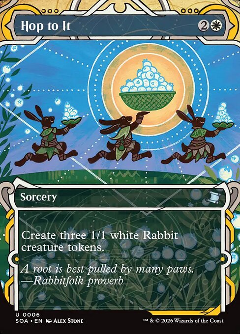 Hop to It // Secrets of Strixhaven Mystical Archive // SOA 6