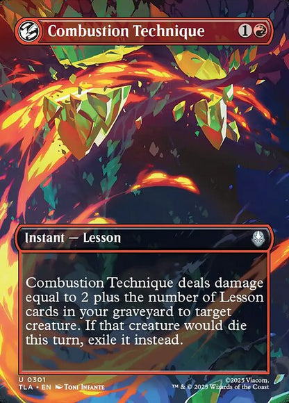 Combustion Technique // Avatar: The Last Airbender // TLA 301