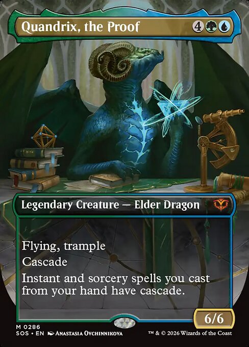 Quandrix, the Proof // Secrets of Strixhaven // SOS 286