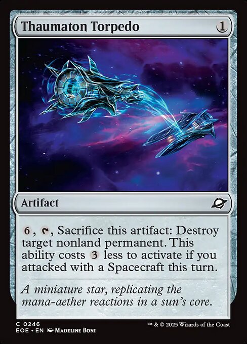 Thaumaton Torpedo // Edge of Eternities // EOE 246