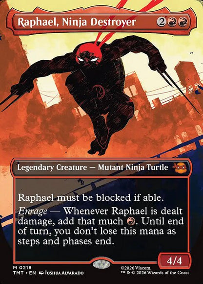 Raphael, Ninja Destroyer // Teenage Mutant Ninja Turtles // TMT 218