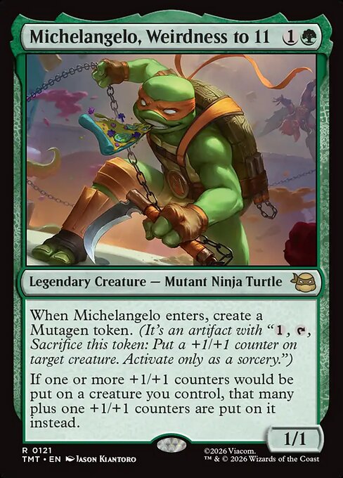 Michelangelo, Weirdness to 11 // Teenage Mutant Ninja Turtles // TMT 121