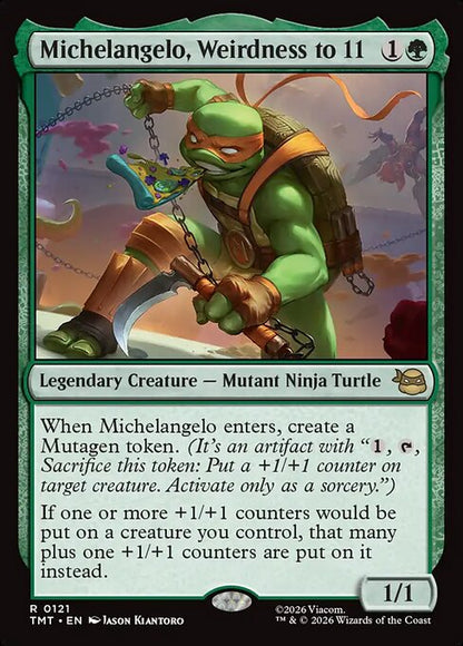 Michelangelo, Weirdness to 11 // Teenage Mutant Ninja Turtles // TMT 121