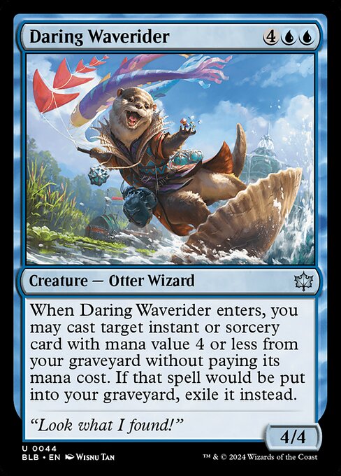 Daring Waverider // Bloomburrow // BLB 44
