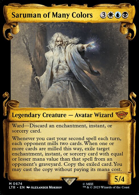Saruman of Many Colors // The Lord of the Rings: Tales of Middle-earth // LTR 674