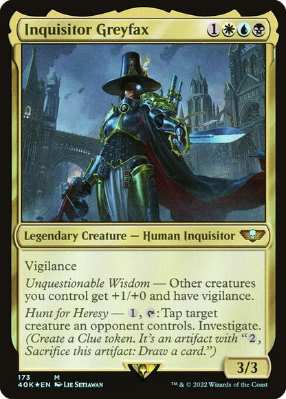 Inquisitor Greyfax // Warhammer 40,000 Commander // 40K 173