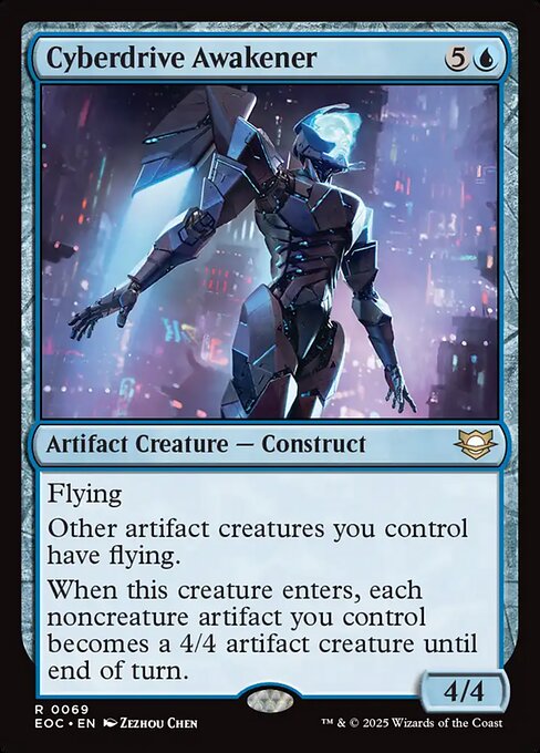 Cyberdrive Awakener // Edge of Eternities Commander // EOC 69