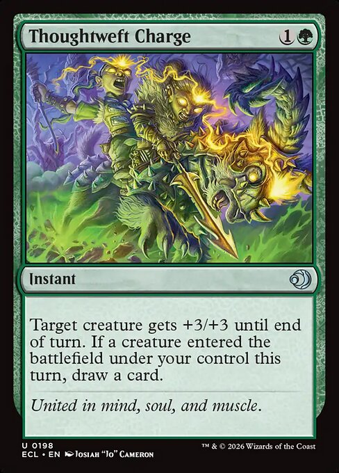 Thoughtweft Charge // Lorwyn Eclipsed // ECL 198