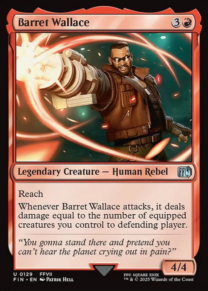 Barret Wallace // Final Fantasy // FIN 129