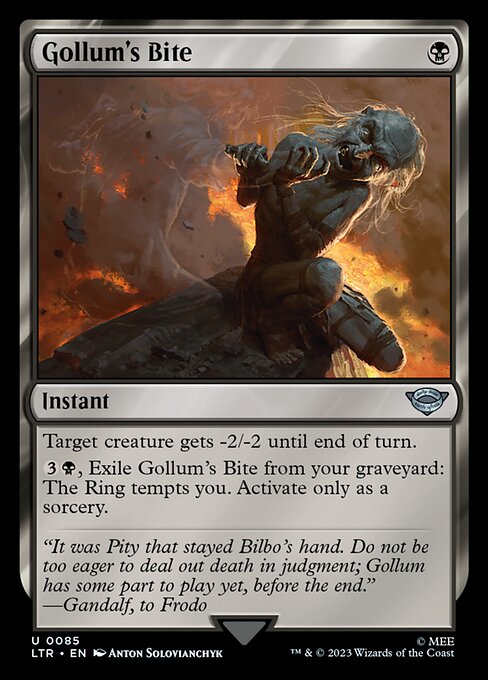 Gollum's Bite // The Lord of the Rings: Tales of Middle-earth // LTR 85