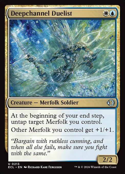 Deepchannel Duelist // Lorwyn Eclipsed // ECL 213
