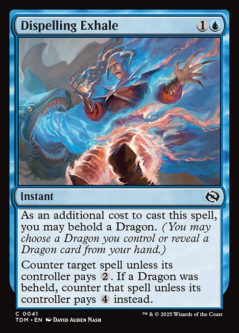 Dispelling Exhale // Tarkir: Dragonstorm // TDM 41