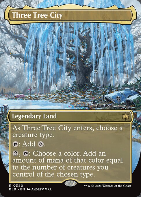 Three Tree City // Bloomburrow // BLB 340