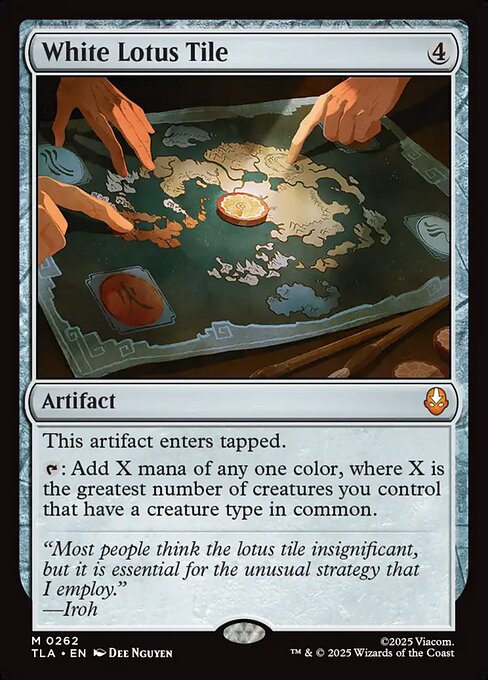 White Lotus Tile // Avatar: The Last Airbender // TLA 262