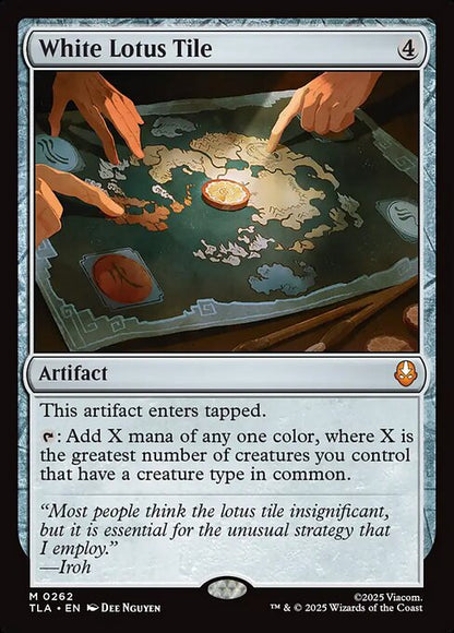 White Lotus Tile // Avatar: The Last Airbender // TLA 262